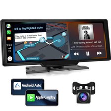 10.26" Portable Car Stereo FM