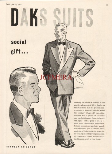 Simpson tailors men daks - tailors, 'daks'