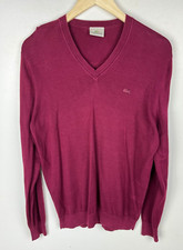 LACOSTE V-NECK JUMPER Size