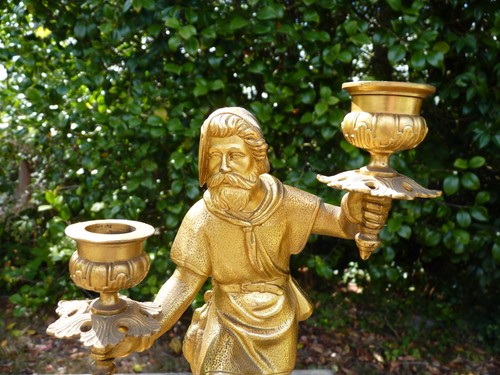 Quality pair ormolu gilt - pair,