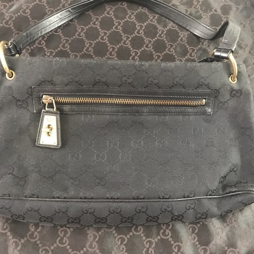 Gucci canvas black monogram - gucci,