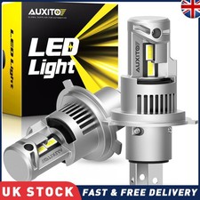 2x H4 9003 LED Headlights Conversion Kit High/Low Beam Bulbs 6500K White Bright