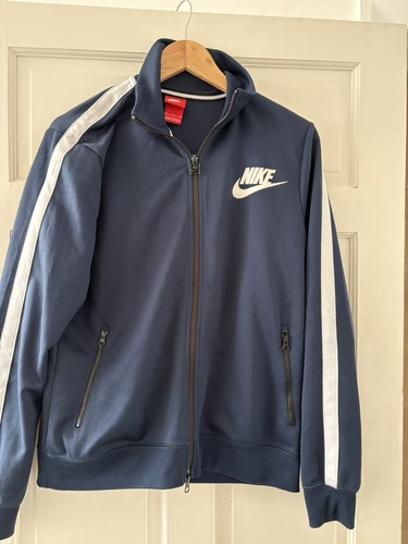 Nike mens navy blue full - navy, zip