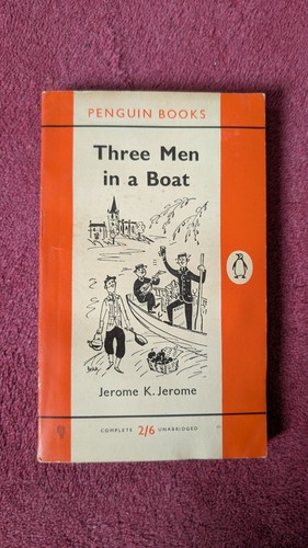 Three men boat by jerome - men, a