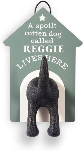 Personalised dog lead hook - dog,
