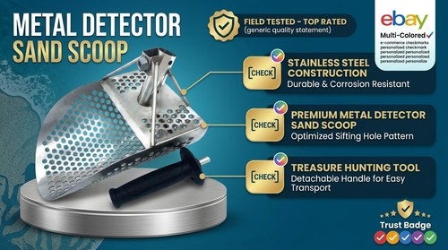 Premium metal detector sand - metal,
