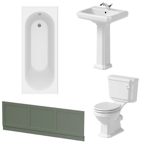 Bathroom suite 1700mm - suite,