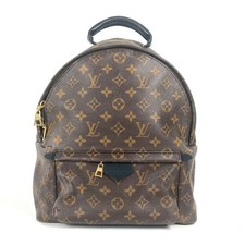 LOUIS VUITTON  M44874 Monogram Palm Springs backpack MM Brown/Black