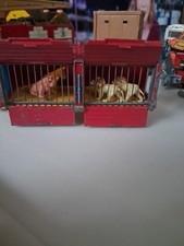 Chipperfields Animal Show Trailers Complete With Four Lions.