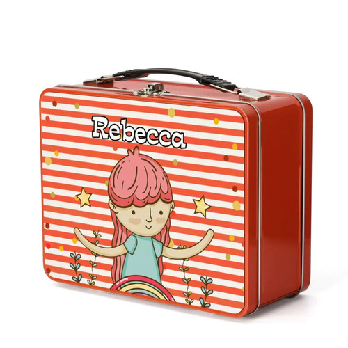 Personalised metal lunch - metal, box