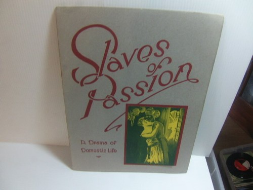 Slaves passion c1922 silent - c1922,