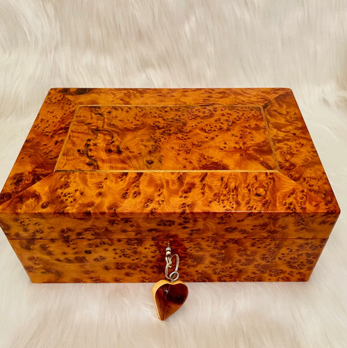 Jewellery box large - large, lockable