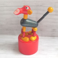 Colourful Vintage Monkey Push