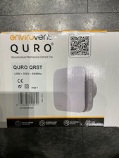Envirovent QURO QRST dMEV LC 100mm 4" Extractor Fan for Kitchen & Bathroom