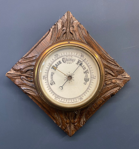 Antique art deco - solid, carved
