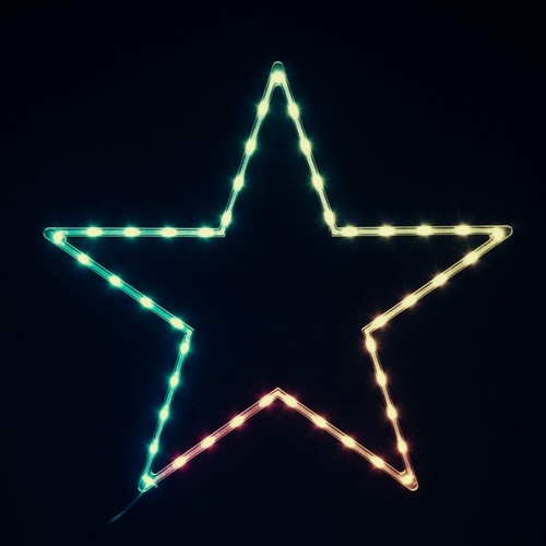 Christmas decorative light rgb - christmas,