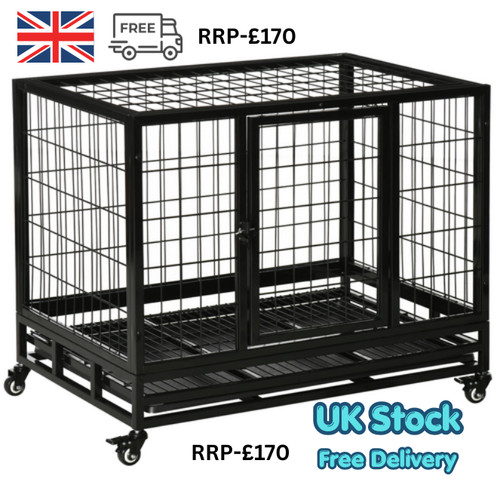 Heavy duty metal dog - heavy, cage