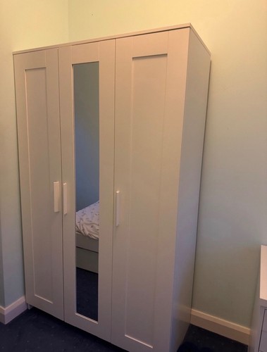 Wardrobe with mirror - wardrobe,