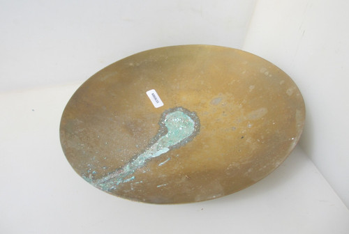 Victorian brass scale pan - victorian,