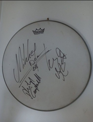 Motorhead signed drum - signed,