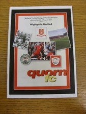 2017 quorn v highgate - quorn,