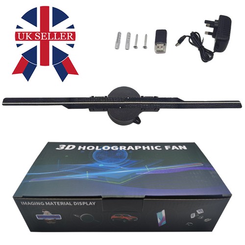 Hologram fan projector led - 3d,