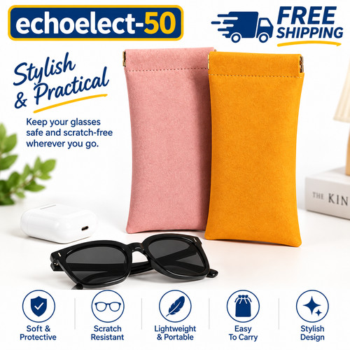 Magnetic glasses case with - magnetic,