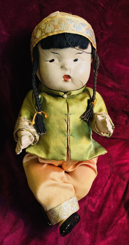 Vintage chinese porcelain doll - chinese,