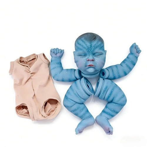 19in reborn doll kit peaches - reborn,