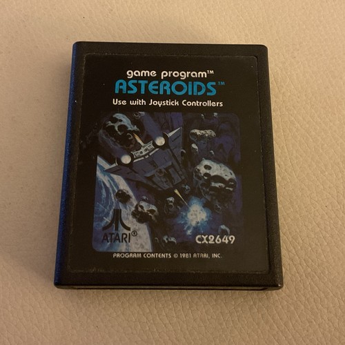Atari 2600 asteroids game - 2600,