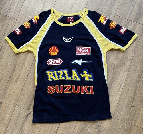 Vintage suzuki rizla shirt - suzuki,