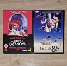 FELLINI'S 8½ & CASANOVA - Two
