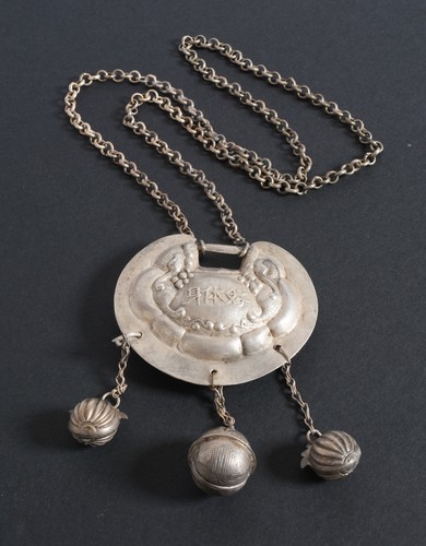 Hallmarked 1800s chinese lock - hallmarked,