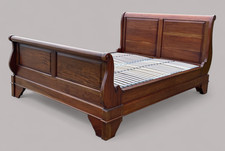 Kingsize Solid Wood Sleigh Bed Frame French Style Vintage DELIVERY*