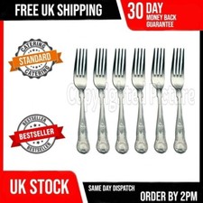 SET OF 6 KINGS DESSERT FORKS