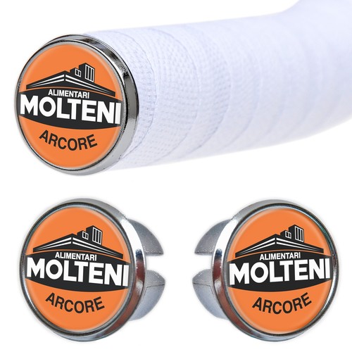 Molteni chrome handlebar caps - molteni,