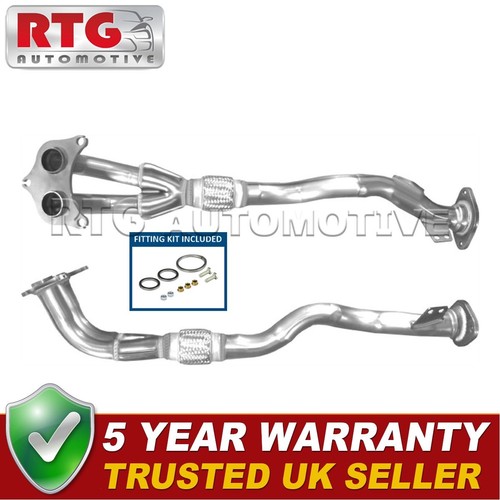 Front exhaust pipe fitting - pipe,