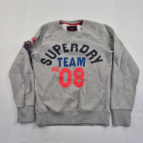 Superdry sweatshirt small grey - superdry,