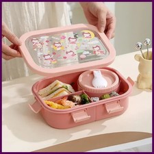 Cartoon Lunch Box of Students