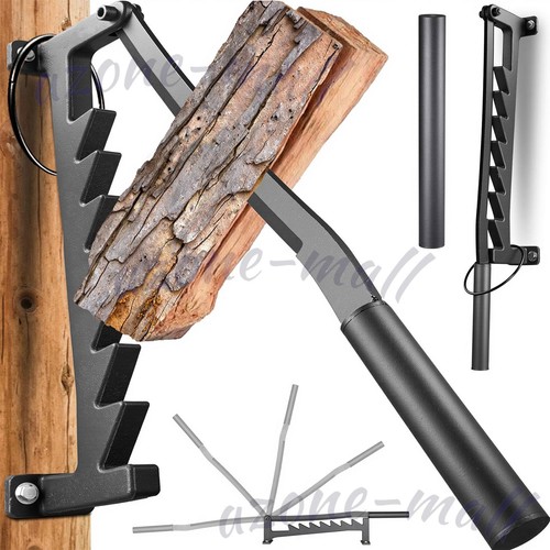 Wall mounted wooden kindling - wall-mounted,