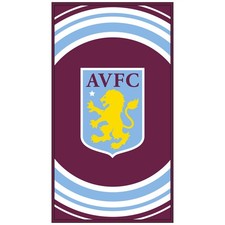 Aston Villa FC Pulse Bath TowelOne Size Maroon/White  BS3030