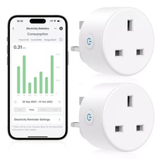 Wireless Smart Plug WiFi Sockets Power Socket for Google Home & Alexa