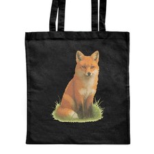 'Red Fox Sitting In A Meadow