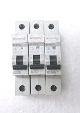3X MEM Memshield 2 MCB 6Amp C6