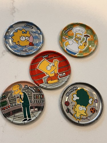 Simpsons tazos lot - tazos, of