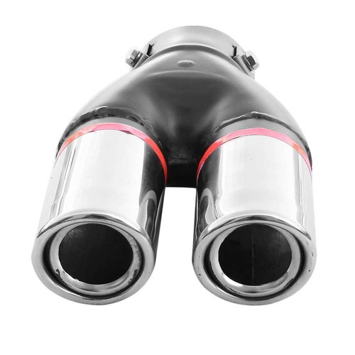 Dual exhaust tip - exhaust, end