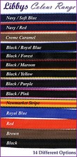Official Libby's One sided Rubber Grip Driving Reins Buckle ends various colours