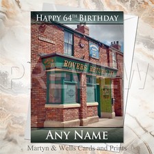 Rovers Return birthday card