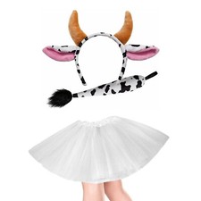Cow Tutu Costume Kids Ladies