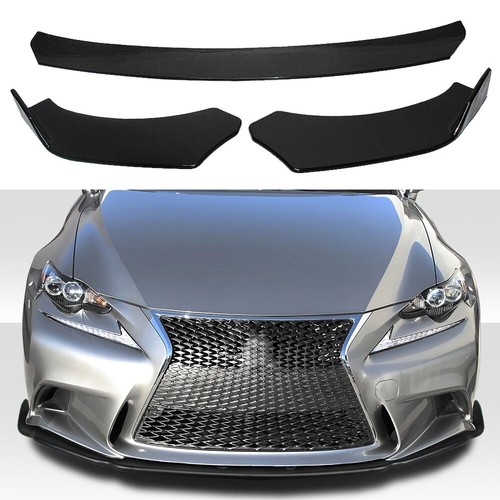 Glossy black front bumper - glossy,